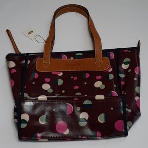 Nwt. Fossil keyper shopper tote bag